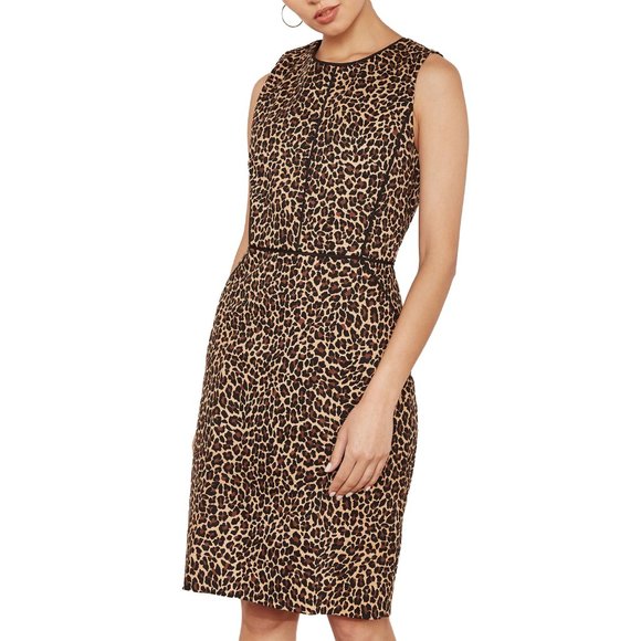 J. Crew Dresses & Skirts - NEW J. Crew leopard print Sheath dress size 6